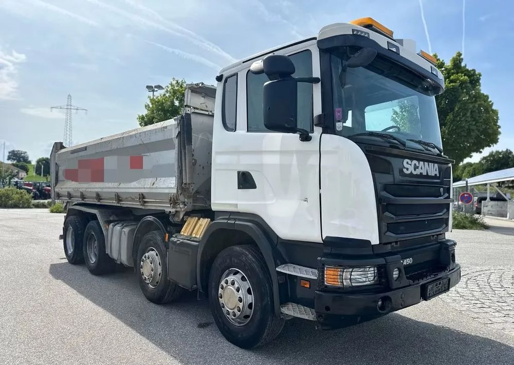 Scania G450 8x4 / Trójstronna Wywrotka / 1. właściciel / 2016 / Półautomat/Bordmatik - Φορτηγό ανατρεπόμενο: φωτογραφία 1 Scania G450 8x4 / Trójstronna Wywrotka / 1. właściciel / 2016 / Półautomat/Bordmatik - Φορτηγό ανατρεπόμενο: φωτογραφία 1