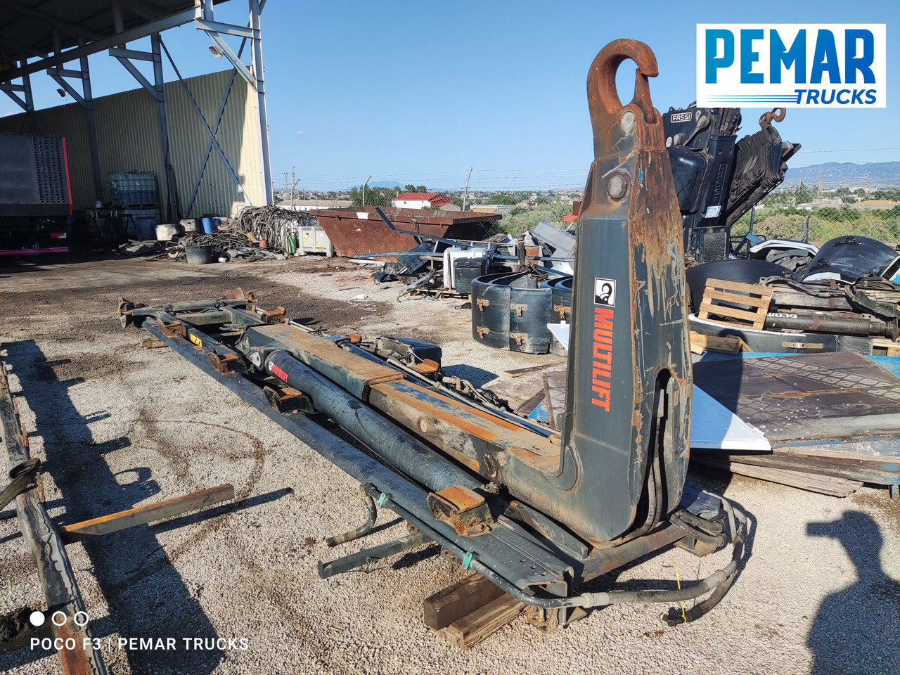 EQUIPOS HIAB MULTILIFT 21T BRAZO ARTICULADO - Εργαλείο/ Εξοπλισμός: φωτογραφία 2 EQUIPOS HIAB MULTILIFT 21T BRAZO ARTICULADO - Εργαλείο/ Εξοπλισμός: φωτογραφία 2