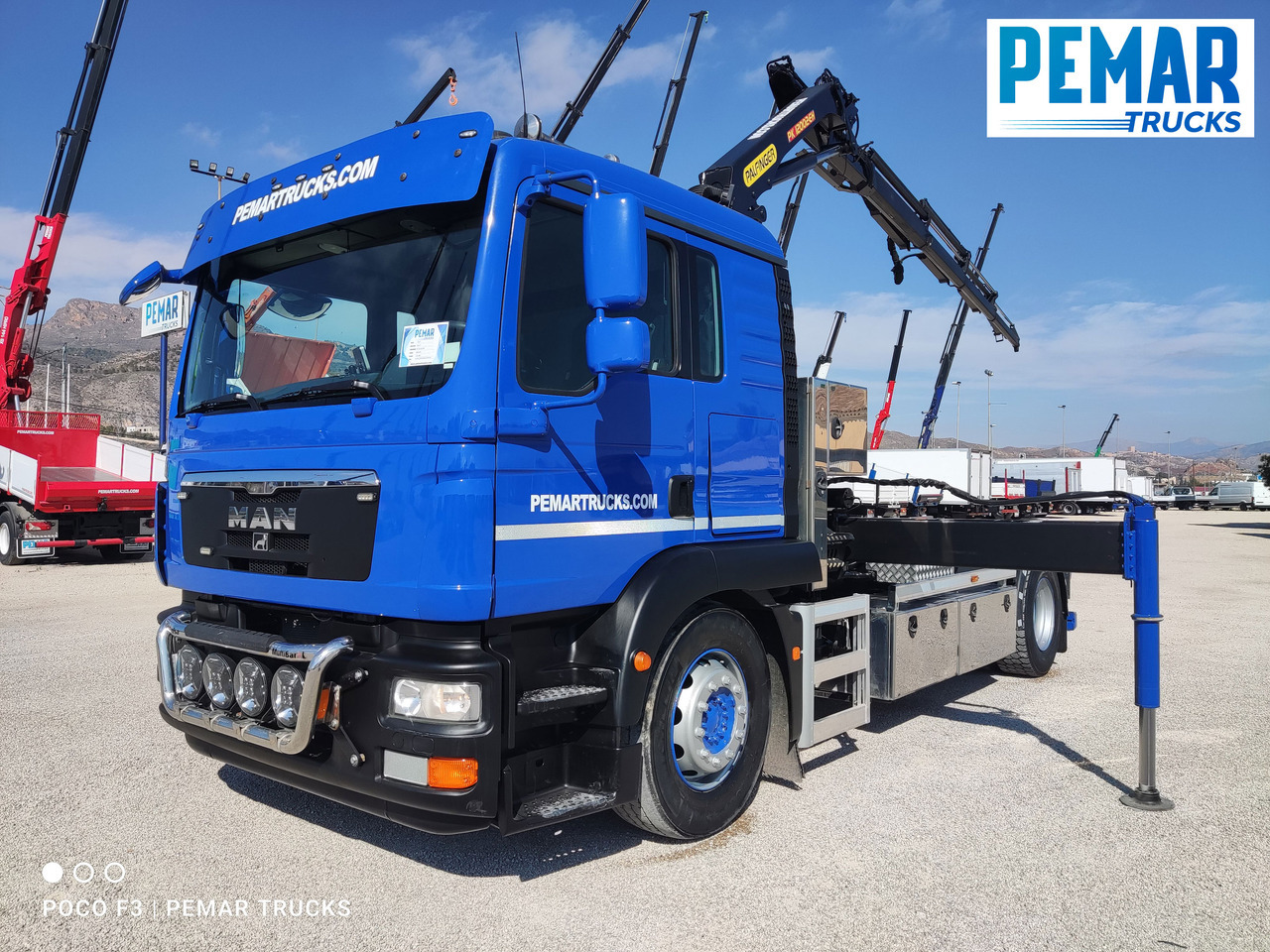MAN TGM 18.290 GRUA MULTILIFT - Φορτηγό φόρτωσης γάντζου, Φορτηγό με γερανό: φωτογραφία 1 MAN TGM 18.290 GRUA MULTILIFT - Φορτηγό φόρτωσης γάντζου, Φορτηγό με γερανό: φωτογραφία 1