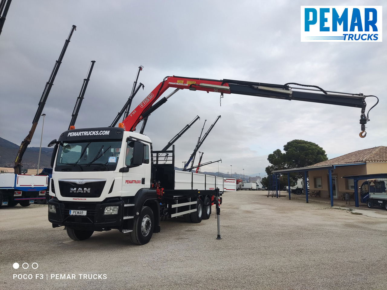 Φορτηγό με γερανό MAN TGS 26.360 6X4 GRUA CAJA FIJA EURO 6: φωτογραφία 8 Φορτηγό με γερανό MAN TGS 26.360 6X4 GRUA CAJA FIJA EURO 6: φωτογραφία 8