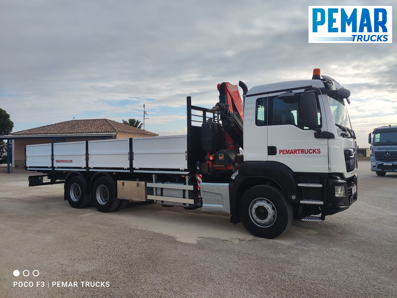 Φορτηγό με γερανό MAN TGS 26.360 6X4 GRUA CAJA FIJA EURO 6: φωτογραφία 14 Φορτηγό με γερανό MAN TGS 26.360 6X4 GRUA CAJA FIJA EURO 6: φωτογραφία 14