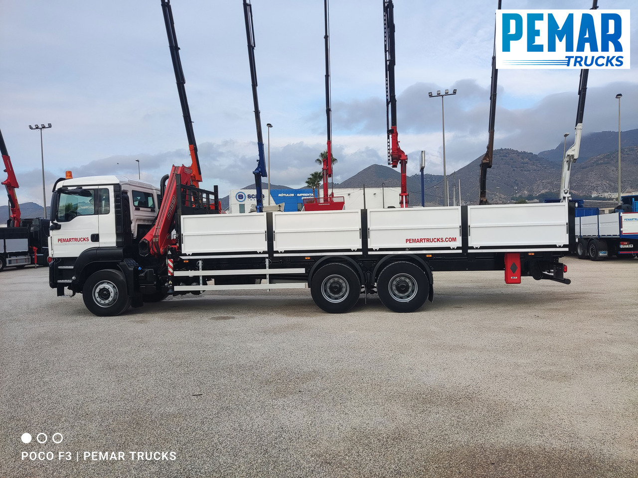 Φορτηγό με γερανό MAN TGS 26.360 6X4 GRUA CAJA FIJA EURO 6: φωτογραφία 19 Φορτηγό με γερανό MAN TGS 26.360 6X4 GRUA CAJA FIJA EURO 6: φωτογραφία 19