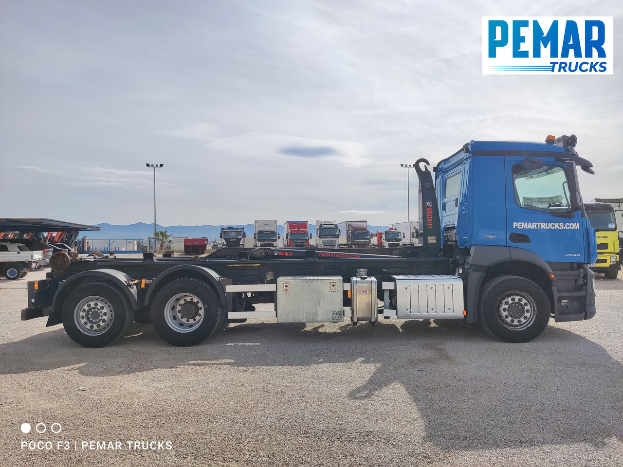 MERCEDES-BENZ ANTOS 2546 6X2 MULTILIFT - Φορτηγό μεταφοράς εμπορευματοκιβωτίων/ Κινητό αμάξωμα: φωτογραφία 5 MERCEDES-BENZ ANTOS 2546 6X2 MULTILIFT - Φορτηγό μεταφοράς εμπορευματοκιβωτίων/ Κινητό αμάξωμα: φωτογραφία 5