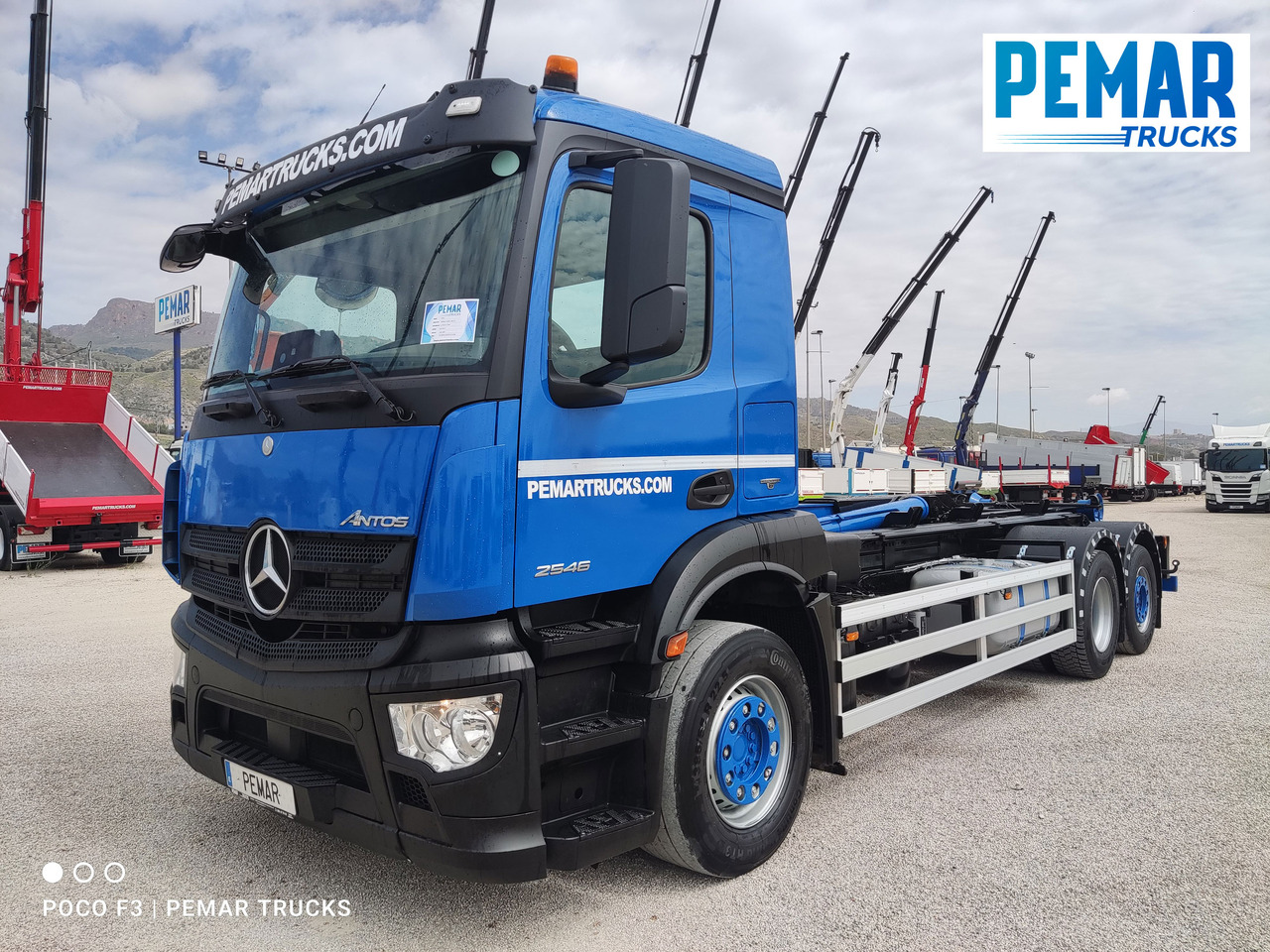 MERCEDES-BENZ ANTOS 2546 6X2 MULTILIFT - Φορτηγό μεταφοράς εμπορευματοκιβωτίων/ Κινητό αμάξωμα: φωτογραφία 2 MERCEDES-BENZ ANTOS 2546 6X2 MULTILIFT - Φορτηγό μεταφοράς εμπορευματοκιβωτίων/ Κινητό αμάξωμα: φωτογραφία 2