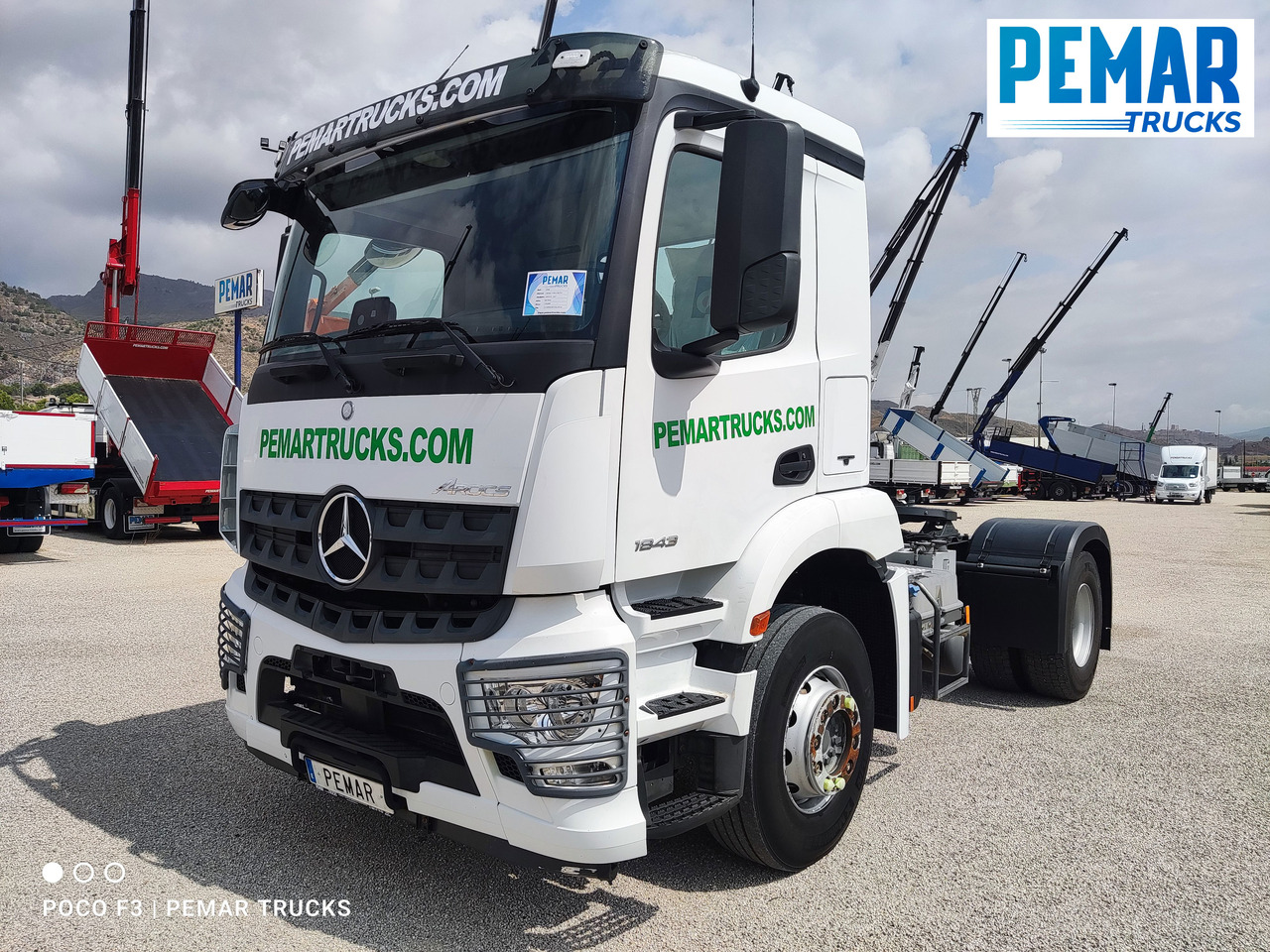 MERCEDES-BENZ AROCS 1843 TRACTORA EQUIPO HIDRAULICO - Τράκτορας: φωτογραφία 1 MERCEDES-BENZ AROCS 1843 TRACTORA EQUIPO HIDRAULICO - Τράκτορας: φωτογραφία 1