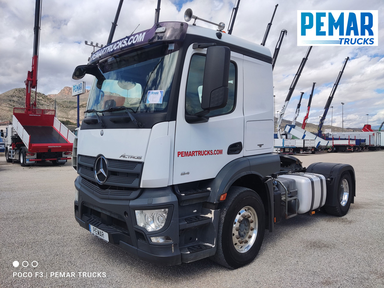 Mercedes-Benz Actros 1846 Equipo Hidraulico - Τράκτορας: φωτογραφία 1 Mercedes-Benz Actros 1846 Equipo Hidraulico - Τράκτορας: φωτογραφία 1