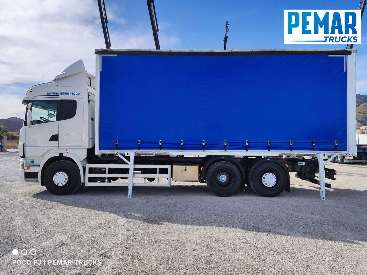 Φορτηγό μεταφοράς εμπορευματοκιβωτίων/ Κινητό αμάξωμα SCANIA R 500 6X2 TAUTLINER CAJA INTERCAMBIABLE: φωτογραφία 28 Φορτηγό μεταφοράς εμπορευματοκιβωτίων/ Κινητό αμάξωμα SCANIA R 500 6X2 TAUTLINER CAJA INTERCAMBIABLE: φωτογραφία 28