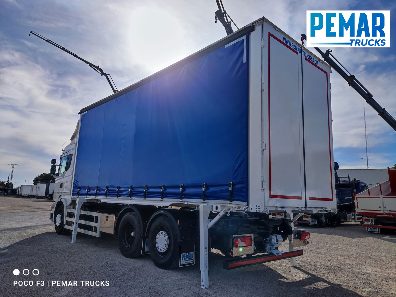 Φορτηγό μεταφοράς εμπορευματοκιβωτίων/ Κινητό αμάξωμα SCANIA R 500 6X2 TAUTLINER CAJA INTERCAMBIABLE: φωτογραφία 29 Φορτηγό μεταφοράς εμπορευματοκιβωτίων/ Κινητό αμάξωμα SCANIA R 500 6X2 TAUTLINER CAJA INTERCAMBIABLE: φωτογραφία 29