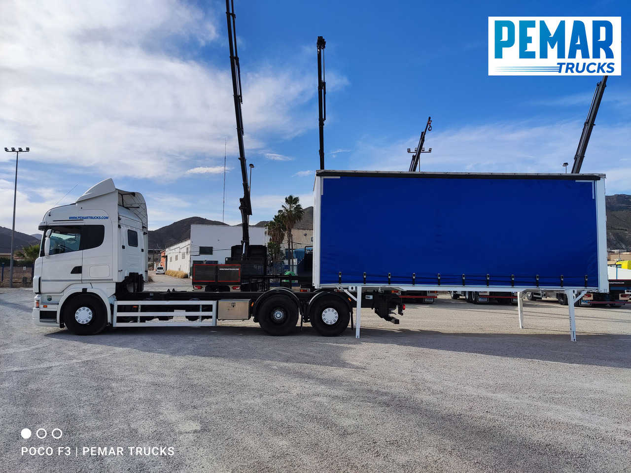 Φορτηγό μεταφοράς εμπορευματοκιβωτίων/ Κινητό αμάξωμα SCANIA R 500 6X2 TAUTLINER CAJA INTERCAMBIABLE: φωτογραφία 36 Φορτηγό μεταφοράς εμπορευματοκιβωτίων/ Κινητό αμάξωμα SCANIA R 500 6X2 TAUTLINER CAJA INTERCAMBIABLE: φωτογραφία 36