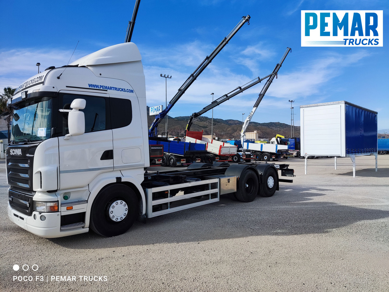 Φορτηγό μεταφοράς εμπορευματοκιβωτίων/ Κινητό αμάξωμα SCANIA R 500 6X2 TAUTLINER CAJA INTERCAMBIABLE: φωτογραφία 39 Φορτηγό μεταφοράς εμπορευματοκιβωτίων/ Κινητό αμάξωμα SCANIA R 500 6X2 TAUTLINER CAJA INTERCAMBIABLE: φωτογραφία 39