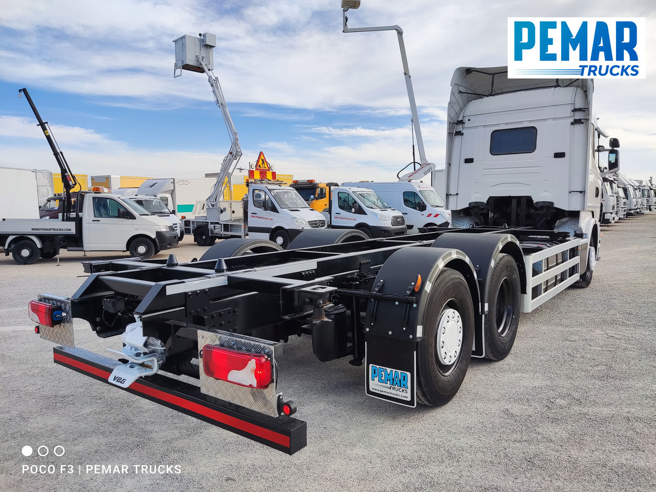 Φορτηγό μεταφοράς εμπορευματοκιβωτίων/ Κινητό αμάξωμα SCANIA R 500 6X2 TAUTLINER CAJA INTERCAMBIABLE: φωτογραφία 45 Φορτηγό μεταφοράς εμπορευματοκιβωτίων/ Κινητό αμάξωμα SCANIA R 500 6X2 TAUTLINER CAJA INTERCAMBIABLE: φωτογραφία 45