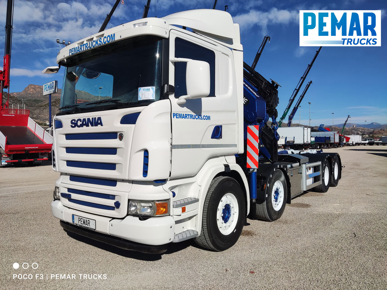 SCANIA R 500 GRUA GANCHO MULTILIFT - Φορτηγό μεταφοράς εμπορευματοκιβωτίων/ Κινητό αμάξωμα, Φορτηγό με γερανό: φωτογραφία 2 SCANIA R 500 GRUA GANCHO MULTILIFT - Φορτηγό μεταφοράς εμπορευματοκιβωτίων/ Κινητό αμάξωμα, Φορτηγό με γερανό: φωτογραφία 2