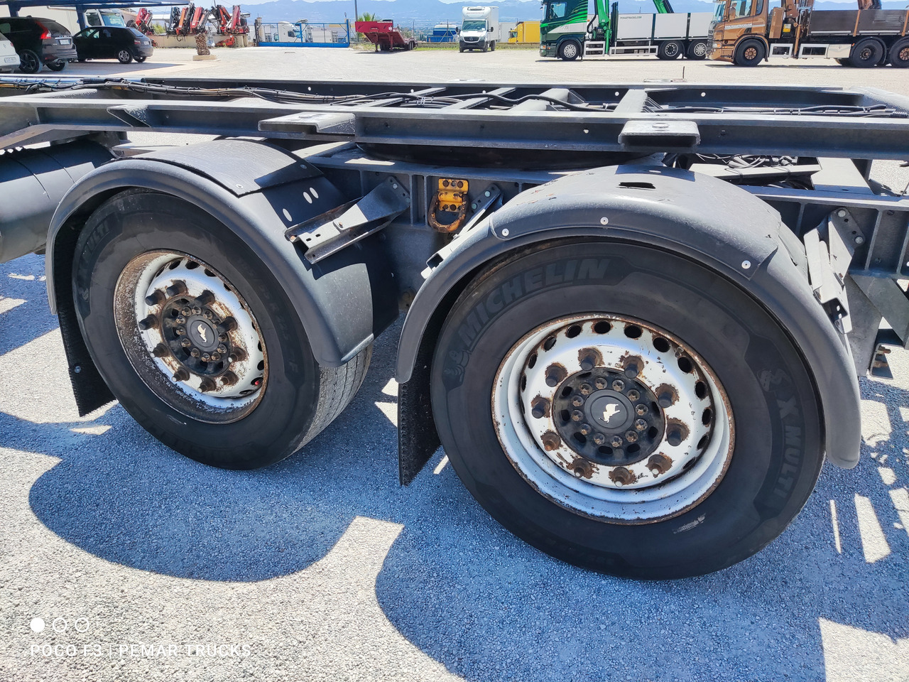 Leasing SCHMITZ CARGOBULL KO36 CHASIS MEGATRAILER 4 ejes SCHMITZ CARGOBULL KO36 CHASIS MEGATRAILER 4 ejes: φωτογραφία 11