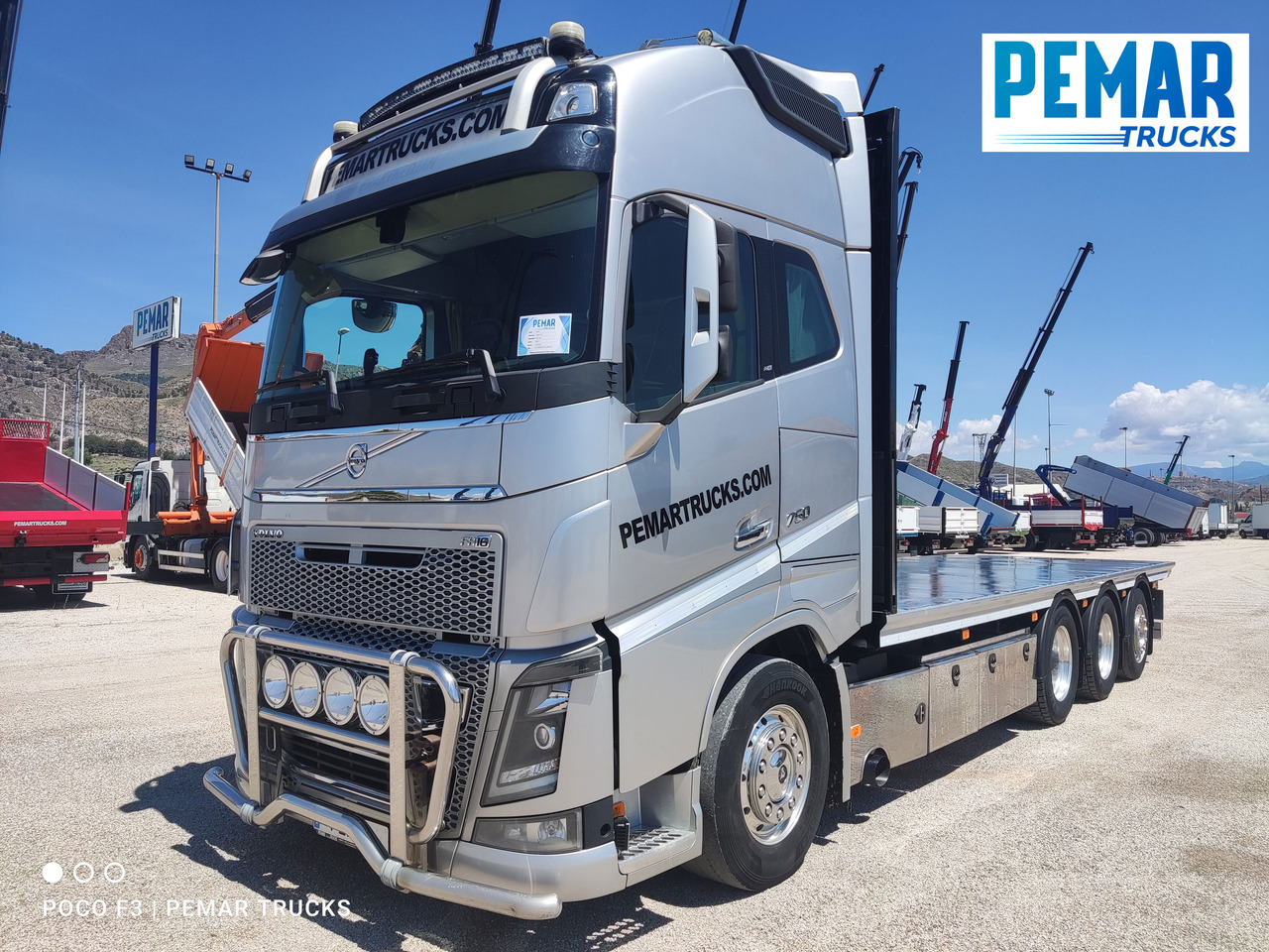 VOLVO FH16 750 8X4 PLATAFORMA CAJA ABIERTA - Φορτηγό με ανοιχτή καρότσα: φωτογραφία 1 VOLVO FH16 750 8X4 PLATAFORMA CAJA ABIERTA - Φορτηγό με ανοιχτή καρότσα: φωτογραφία 1