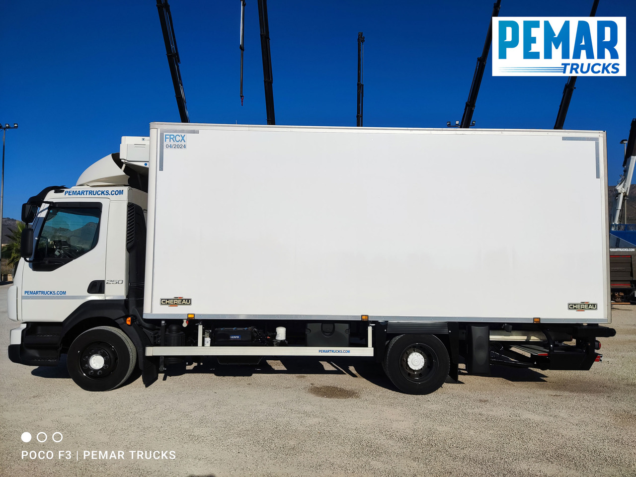 Φορτηγό ψυγείο VOLVO FL 250 FRIGORIFICO 12T EURO 6: φωτογραφία 8