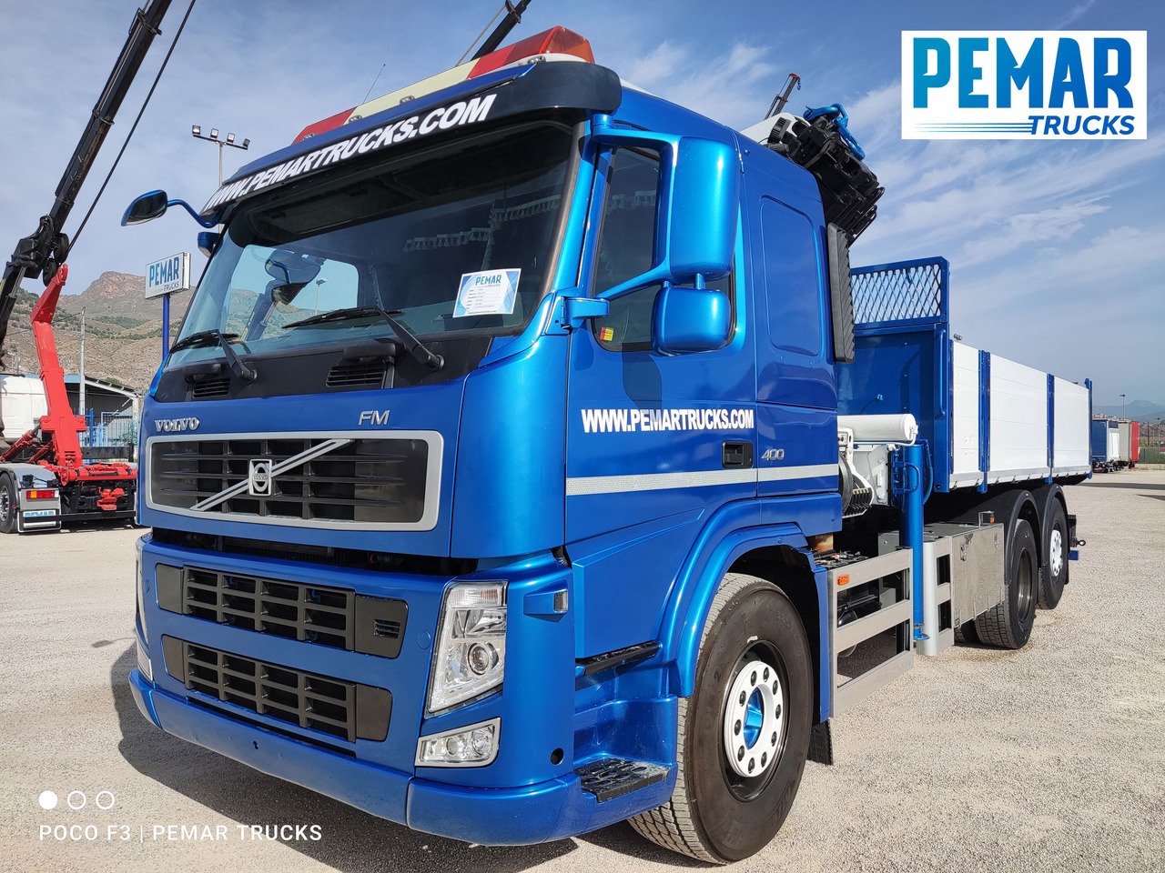 VOLVO FM 400 6X2 GRUA PALFINGER PK 23002 BASCULANTE - Φορτηγό ανατρεπόμενο, Φορτηγό με γερανό: φωτογραφία 2 VOLVO FM 400 6X2 GRUA PALFINGER PK 23002 BASCULANTE - Φορτηγό ανατρεπόμενο, Φορτηγό με γερανό: φωτογραφία 2