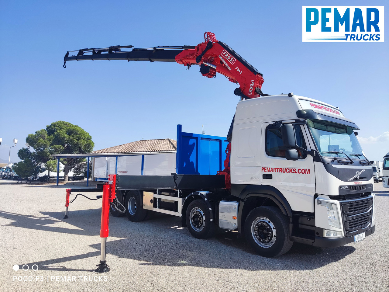 VOLVO FM 500 8X2 GRUA CAJA FIJA 32T - Φορτηγό με γερανό: φωτογραφία 3 VOLVO FM 500 8X2 GRUA CAJA FIJA 32T - Φορτηγό με γερανό: φωτογραφία 3