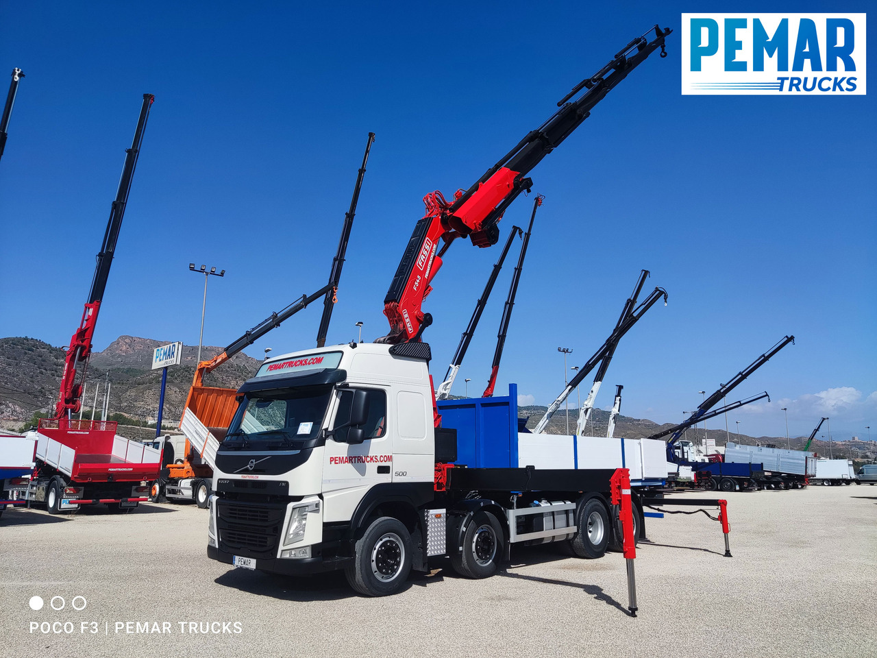 VOLVO FM 500 8X2 GRUA CAJA FIJA 32T - Φορτηγό με γερανό: φωτογραφία 5 VOLVO FM 500 8X2 GRUA CAJA FIJA 32T - Φορτηγό με γερανό: φωτογραφία 5