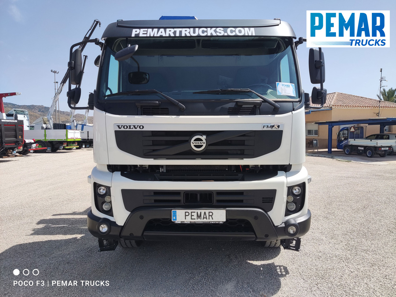 VOLVO FMX 460 8X4 GRUA CAJA FIJA ABIERTA - Φορτηγό με ανοιχτή καρότσα: φωτογραφία 3 VOLVO FMX 460 8X4 GRUA CAJA FIJA ABIERTA - Φορτηγό με ανοιχτή καρότσα: φωτογραφία 3