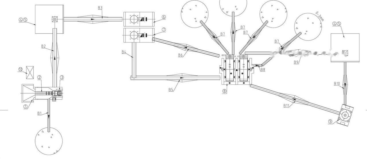 Καινούριο Μηχάνημα Θραύσης Kinglink 250-300 TPH Usine fixe de concassage de pierre basaltique: φωτογραφία 9
