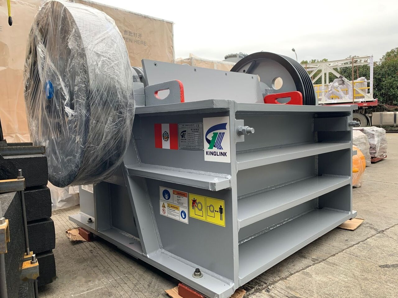 Kinglink PEX250X1200 Jaw Crusher with NSK Bearings - Θραυστήρας σιαγόνων: φωτογραφία 1 Kinglink PEX250X1200 Jaw Crusher with NSK Bearings - Θραυστήρας σιαγόνων: φωτογραφία 1