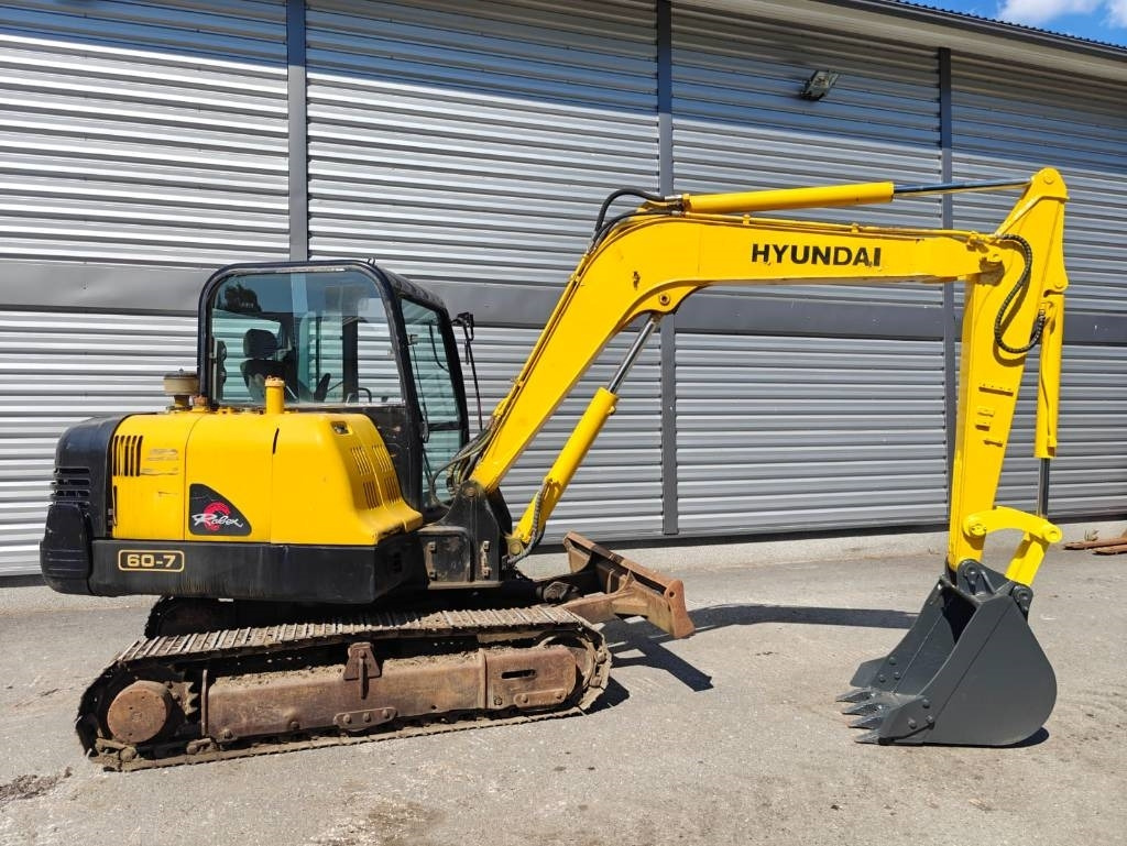 Hyundai R 60-7 - Μίνι εκσκαφέας: φωτογραφία 5 Hyundai R 60-7 - Μίνι εκσκαφέας: φωτογραφία 5