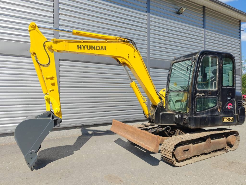 Hyundai R 60-7 - Μίνι εκσκαφέας: φωτογραφία 1 Hyundai R 60-7 - Μίνι εκσκαφέας: φωτογραφία 1