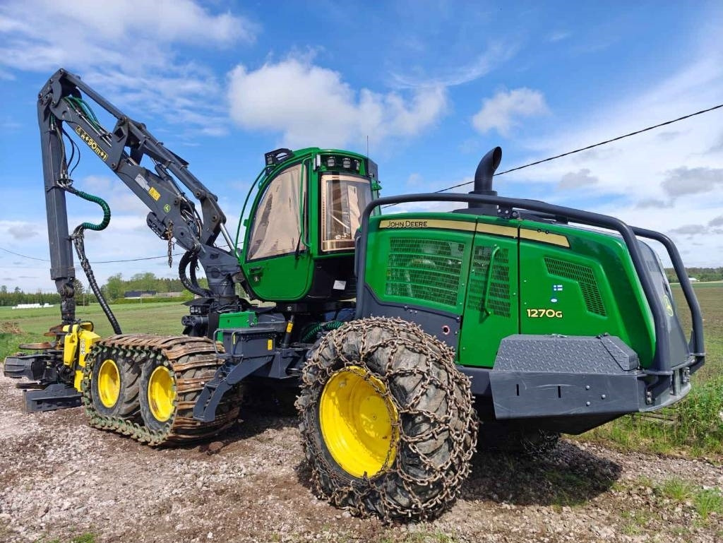 John Deere 1270 G - Συλλεκτική μηχανή - forest harvester: φωτογραφία 3 John Deere 1270 G - Συλλεκτική μηχανή - forest harvester: φωτογραφία 3