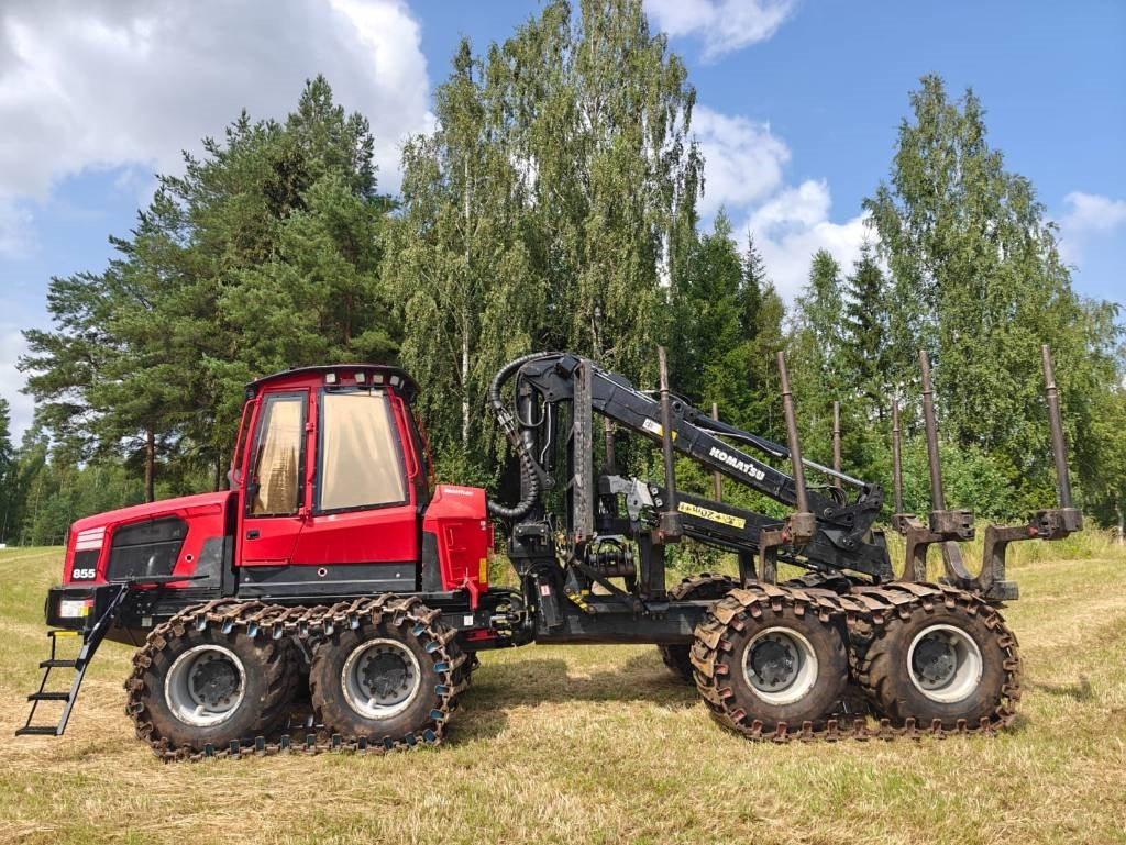 Komatsu 855 - Λαστιχοφόρα προωθητικo - forwarder: φωτογραφία 2 Komatsu 855 - Λαστιχοφόρα προωθητικo - forwarder: φωτογραφία 2