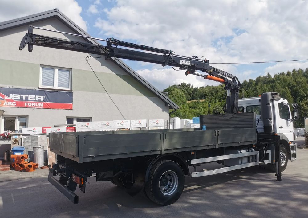 Mercedes-Benz Atego 1823 żuraw HDS Atlas 105.2 koła 315/80R22,5 - Φορτηγό με ανοιχτή καρότσα, Φορτηγό με γερανό: φωτογραφία 4 Mercedes-Benz Atego 1823 żuraw HDS Atlas 105.2 koła 315/80R22,5 - Φορτηγό με ανοιχτή καρότσα, Φορτηγό με γερανό: φωτογραφία 4
