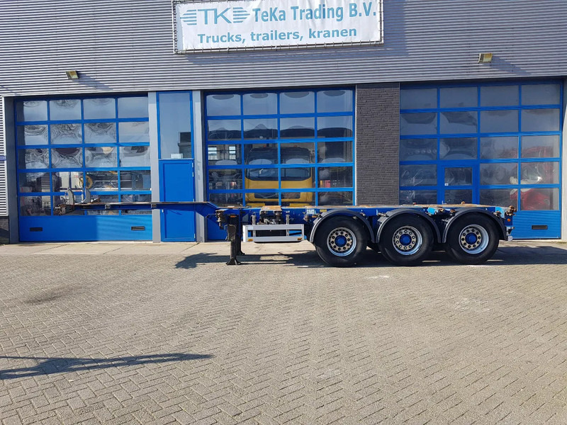 Pacton T3-010 Multi chassis Liftas BPW drum - Επικαθήμενο μεταφοράς εμπορευματοκιβωτίων/ Κινητό αμάξωμα: φωτογραφία 3 Pacton T3-010 Multi chassis Liftas BPW drum - Επικαθήμενο μεταφοράς εμπορευματοκιβωτίων/ Κινητό αμάξωμα: φωτογραφία 3