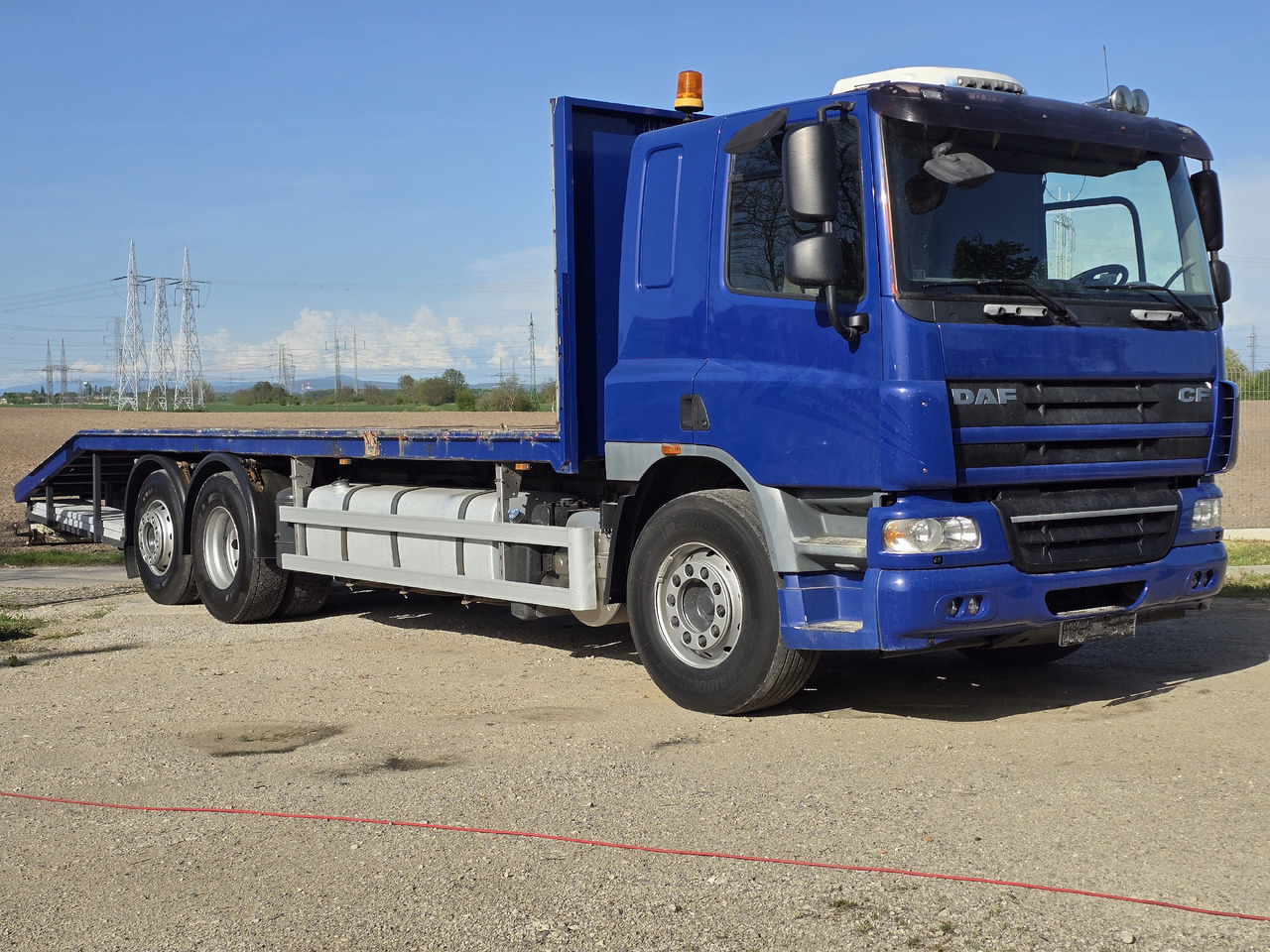 DAF CF 360 MACHINE TRANSPORTER - Φορτηγό αυτοκινητάμαξα: φωτογραφία 2 DAF CF 360 MACHINE TRANSPORTER - Φορτηγό αυτοκινητάμαξα: φωτογραφία 2