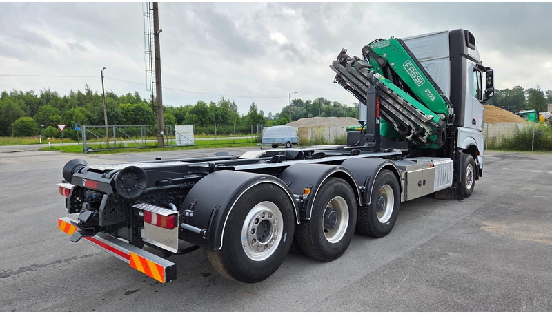Mercedes-Benz Arocs 3253 8X4*4 Fassi F295 - Φορτηγό φόρτωσης γάντζου, Φορτηγό με γερανό: φωτογραφία 5 Mercedes-Benz Arocs 3253 8X4*4 Fassi F295 - Φορτηγό φόρτωσης γάντζου, Φορτηγό με γερανό: φωτογραφία 5
