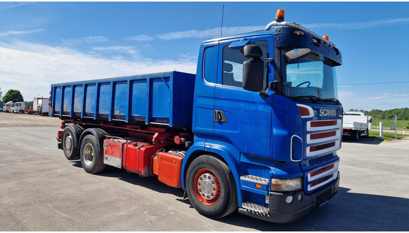 Scania R340 6X2*4 + Container - Φορτηγό με σύστημα καλωδίων: φωτογραφία 2 Scania R340 6X2*4 + Container - Φορτηγό με σύστημα καλωδίων: φωτογραφία 2