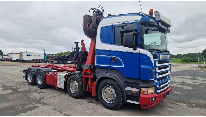 Scania R500 8X4 Epsilon E250Z95 - Φορτηγό φόρτωσης γάντζου, Φορτηγό με γερανό: φωτογραφία 4 Scania R500 8X4 Epsilon E250Z95 - Φορτηγό φόρτωσης γάντζου, Φορτηγό με γερανό: φωτογραφία 4