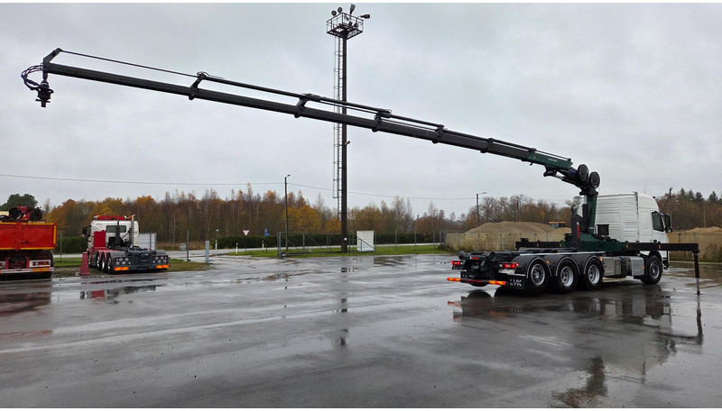 Volvo FM500 8X4*4 HMF 2620K6 - Φορτηγό φόρτωσης γάντζου, Φορτηγό με γερανό: φωτογραφία 3 Volvo FM500 8X4*4 HMF 2620K6 - Φορτηγό φόρτωσης γάντζου, Φορτηγό με γερανό: φωτογραφία 3