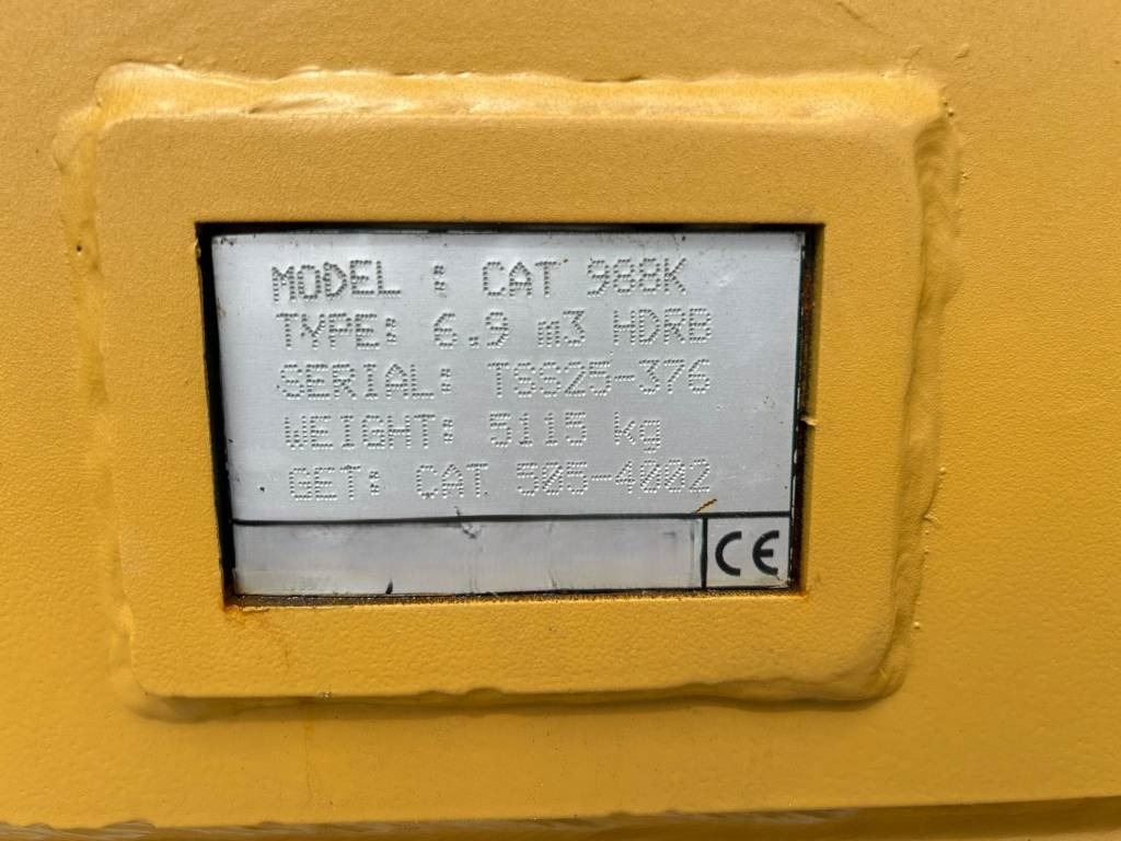 CAT 988 K Rock Bucket - Κουβας για Κατασκευή μηχανήματα: φωτογραφία 5 CAT 988 K Rock Bucket - Κουβας για Κατασκευή μηχανήματα: φωτογραφία 5
