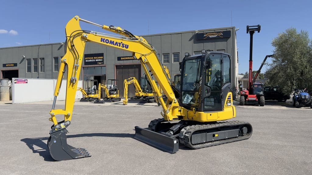 Komatsu PC55MR-5 - Μίνι εκσκαφέας: φωτογραφία 1 Komatsu PC55MR-5 - Μίνι εκσκαφέας: φωτογραφία 1