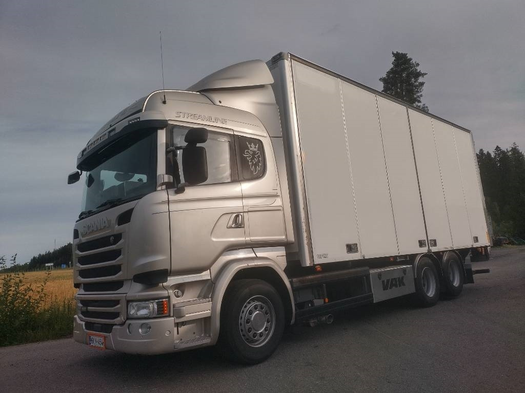 Scania R490 6x2 sivuauk.kori+pl-nostin - Φορτηγό κόφα: φωτογραφία 1 Scania R490 6x2 sivuauk.kori+pl-nostin - Φορτηγό κόφα: φωτογραφία 1