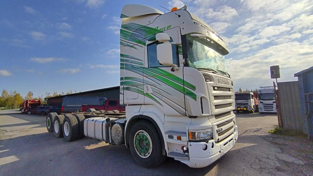 Scania R500 8x4 ilmajousi alusta - Φορτηγό σασί: φωτογραφία 1 Scania R500 8x4 ilmajousi alusta - Φορτηγό σασί: φωτογραφία 1