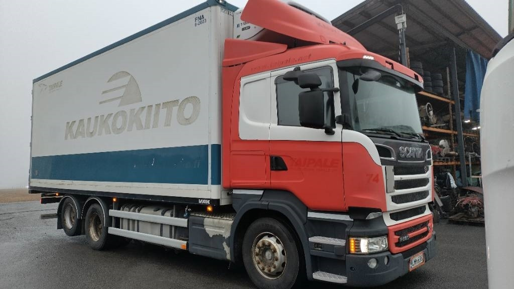 Scania R520 6x2 kokosivuauk kori, thermoking kone - Φορτηγό ψυγείο: φωτογραφία 2 Scania R520 6x2 kokosivuauk kori, thermoking kone - Φορτηγό ψυγείο: φωτογραφία 2