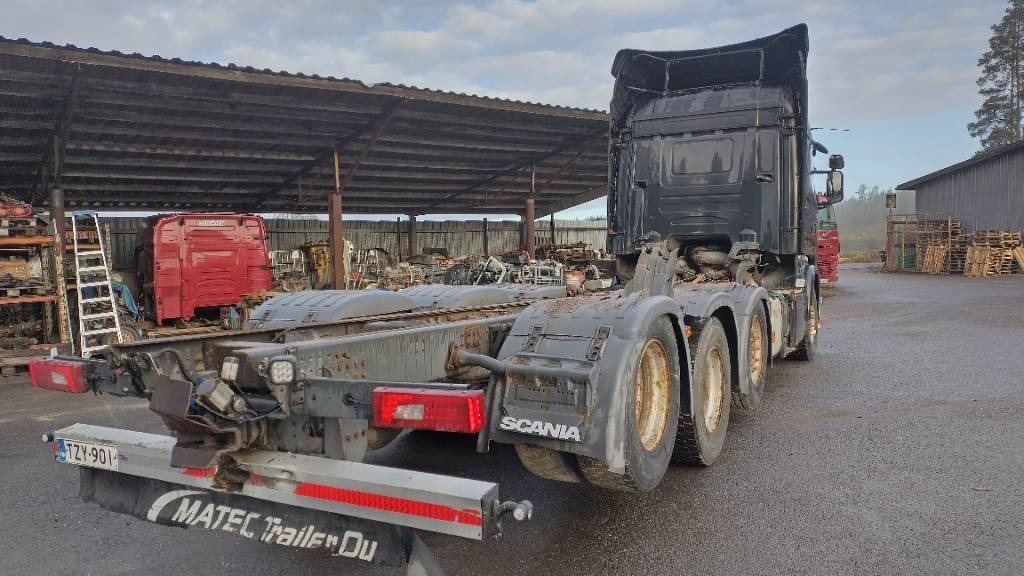 Scania R580 8x2 täysilma alusta,8m runko  - Φορτηγό σασί: φωτογραφία 3 Scania R580 8x2 täysilma alusta,8m runko  - Φορτηγό σασί: φωτογραφία 3