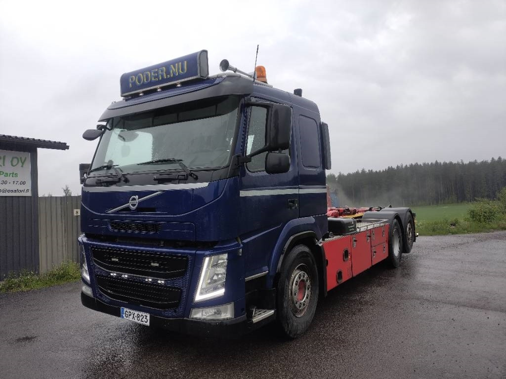 Volvo FM450 6x2 ohj.teli, Multilift koukkulaite - Φορτηγό φόρτωσης γάντζου: φωτογραφία 2 Volvo FM450 6x2 ohj.teli, Multilift koukkulaite - Φορτηγό φόρτωσης γάντζου: φωτογραφία 2