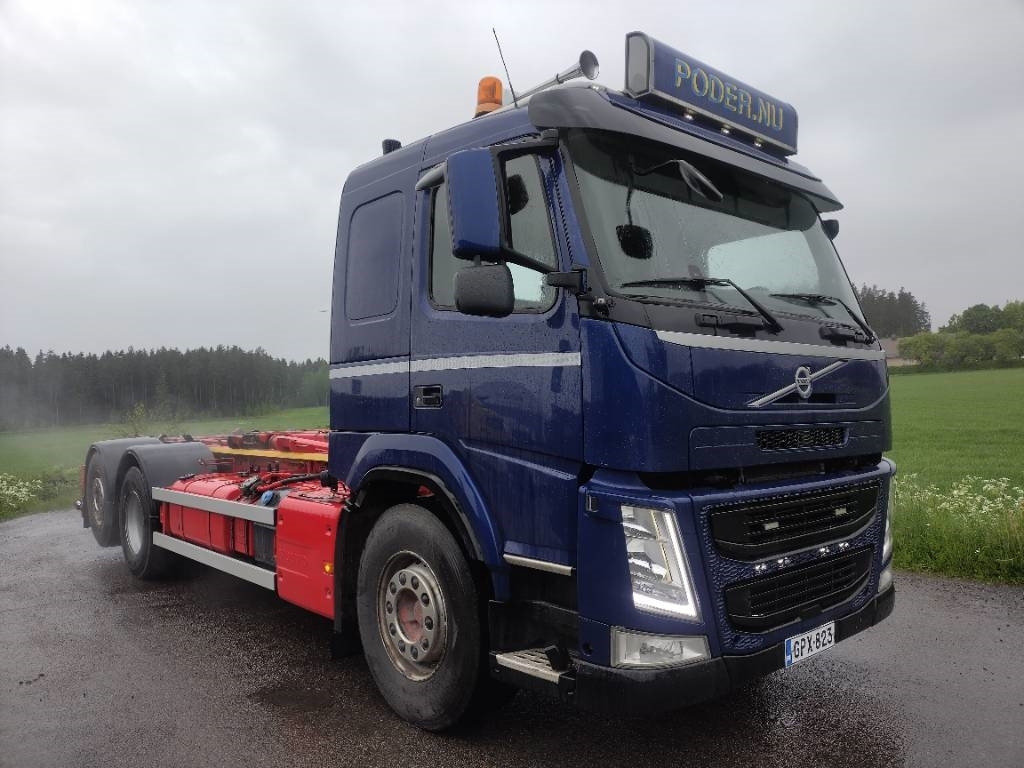 Volvo FM450 6x2 ohj.teli, Multilift koukkulaite - Φορτηγό φόρτωσης γάντζου: φωτογραφία 1 Volvo FM450 6x2 ohj.teli, Multilift koukkulaite - Φορτηγό φόρτωσης γάντζου: φωτογραφία 1