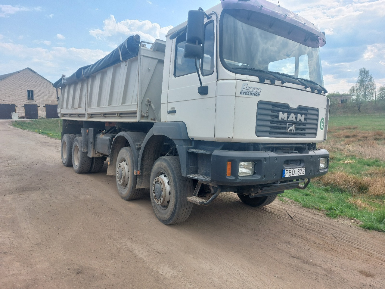 MAN 35.414 8X6 - Φορτηγό ανατρεπόμενο: φωτογραφία 1 MAN 35.414 8X6 - Φορτηγό ανατρεπόμενο: φωτογραφία 1