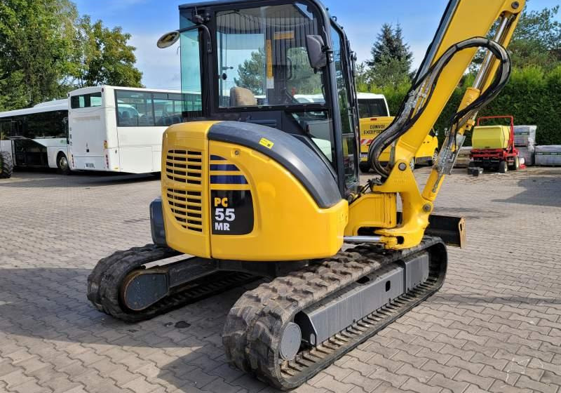 Ερπυστριοφόρος εκσκαφέας Komatsu PC55MR-3 / SPROWADZONA / 4 380 MTH: φωτογραφία 6