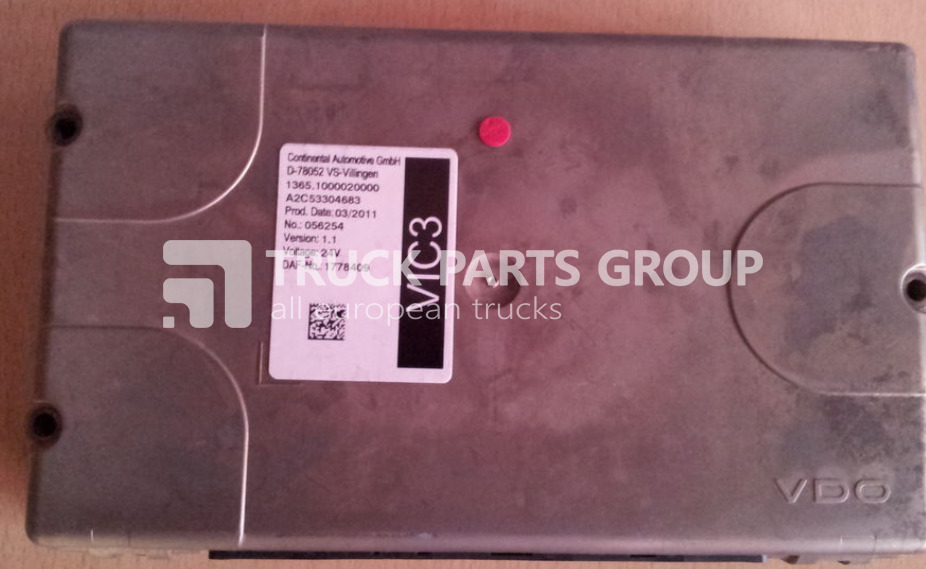 DAF 105XF, EURO5, EURO6, electronic control unit, EDC, ECU, VIC3, 17 control unit - Ηλεκτρονική μονάδα ελέγχου για Φορτηγό: φωτογραφία 1 DAF 105XF, EURO5, EURO6, electronic control unit, EDC, ECU, VIC3, 17 control unit - Ηλεκτρονική μονάδα ελέγχου για Φορτηγό: φωτογραφία 1