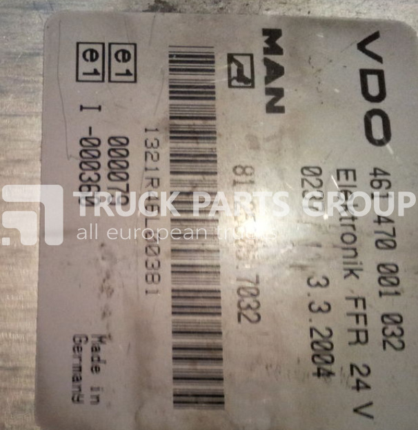 MAN D2866LF28 ECU, EDC BOSCH 0281001761, FFR 81258057032, 5111616711 control unit - Ηλεκτρονική μονάδα ελέγχου για Φορτηγό: φωτογραφία 3 MAN D2866LF28 ECU, EDC BOSCH 0281001761, FFR 81258057032, 5111616711 control unit - Ηλεκτρονική μονάδα ελέγχου για Φορτηγό: φωτογραφία 3