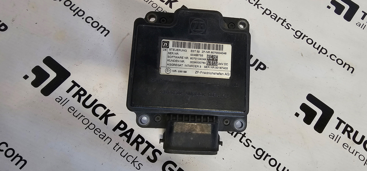 MAN MAN TGX / TGS EURO6 emission intarder3 control, retarder control unit, EST52, EST 52, EST54, EST 54, 6070104049, 6070004046, 00466755, 6070010004, 81258107018, 81258107022, 81258107031, 81258107015, 8 - Ανταλλακτικό για Φορτηγό: φωτογραφία 1 MAN MAN TGX / TGS EURO6 emission intarder3 control, retarder control unit, EST52, EST 52, EST54, EST 54, 6070104049, 6070004046, 00466755, 6070010004, 81258107018, 81258107022, 81258107031, 81258107015, 8 - Ανταλλακτικό για Φορτηγό: φωτογραφία 1