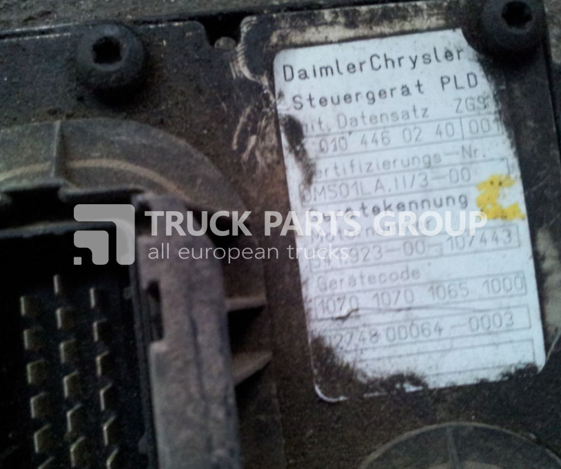 Ηλεκτρονική μονάδα ελέγχου για Φορτηγό MERCEDES-BENZ Actros engine computer PLD, EDC, ECU, MR control unit, Steuerger control unit: φωτογραφία 7 Ηλεκτρονική μονάδα ελέγχου για Φορτηγό MERCEDES-BENZ Actros engine computer PLD, EDC, ECU, MR control unit, Steuerger control unit: φωτογραφία 7